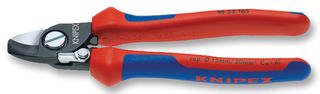 KNIPEX - 95 22 165 - 电缆剪钳 带张开弹簧