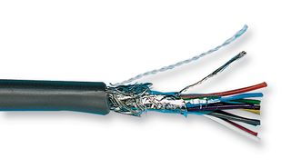 ALPHA WIRE - 5113C-100 - 屏蔽电缆 24AWG 3芯 30.5M