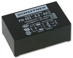 SCHAFFNER - FN 402-1/02 - 滤波器,PCB 安装 1A