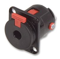 NEUTRIK - NJ3FP6CBAG - 安全插座,1/4' LOCKING 黑色