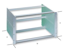 VERO - 950-202595E - 副支架,6U 84HP 360MM