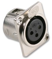 PRO SIGNAL - PSG01276 - 连接器 XLR底盘插座 镀镍