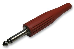 PRO SIGNAL - PSG01283 - 连接器 6.35MM 安全插孔 单声道 红色
