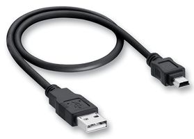 LUMBERG - 2480 03 - 电缆 USB A型 - MINI-B型 3M