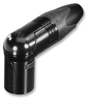 NEUTRIK - NC3MRX-B - 连接器 XLR 公 3芯 直角型