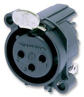 NEUTRIK - NC3FAAH2 - 连接器 XLR 母 3芯 PCB 水平安装
