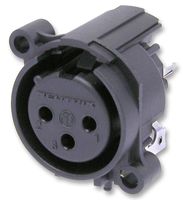 NEUTRIK - NC3FAAV1-0 - 连接器 XLR 母 3芯 PCB 竖直安装
