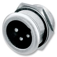 NEUTRIK - NC3MPR-HD - 连接器 XLR面板插头 3针