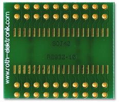 ROTH ELEKTRONIK - RE932-10 - 针脚转换板 SMD SOJ-40 1.27mm