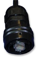 AMPHENOL PCD - RJF6B - 模制连接器 母 密封 8芯