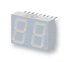 AVAGO TECHNOLOGIES - HDSP-523E - 双LED显示器件 0.56' 氦红