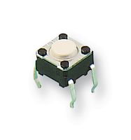 OMRON ELECTRONIC COMPONENTS - B3W-1000 - 开关 SPNO 平按钮