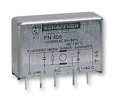 SCHAFFNER - FN 406-0.5/02 - 滤波器0.5A PCB