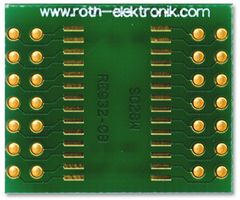 ROTH ELEKTRONIK - RE932-08 - 针脚转换板 SMD SO-28W 1.27mm