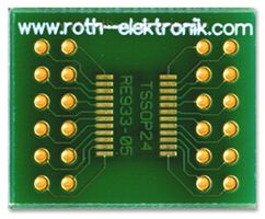 ROTH ELEKTRONIK - RE933-05 - 针脚转换板 SMD TSSOP-24 0.65mm