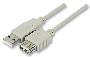 PRO SIGNAL - 531401 - 连接电缆 USB 公/母 3米